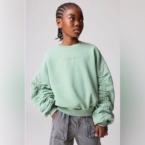 All Saints Ruched Kids Sweater